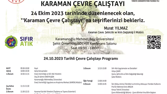 ÇEVRE ÇALIŞTAYI PROGRAM AKIŞI