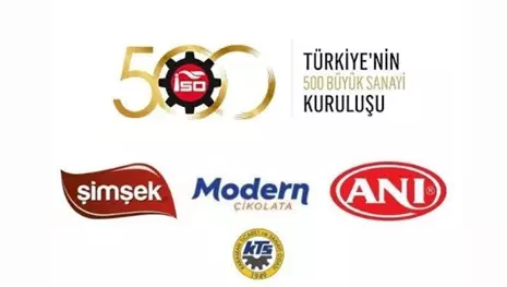 ŞİMŞEK BİSKÜVİ, MODERN ÇİKOLATA, VE ANI BİSKÜVİ İSO İKİNCİ 500 ARASINDA YER ALDI...